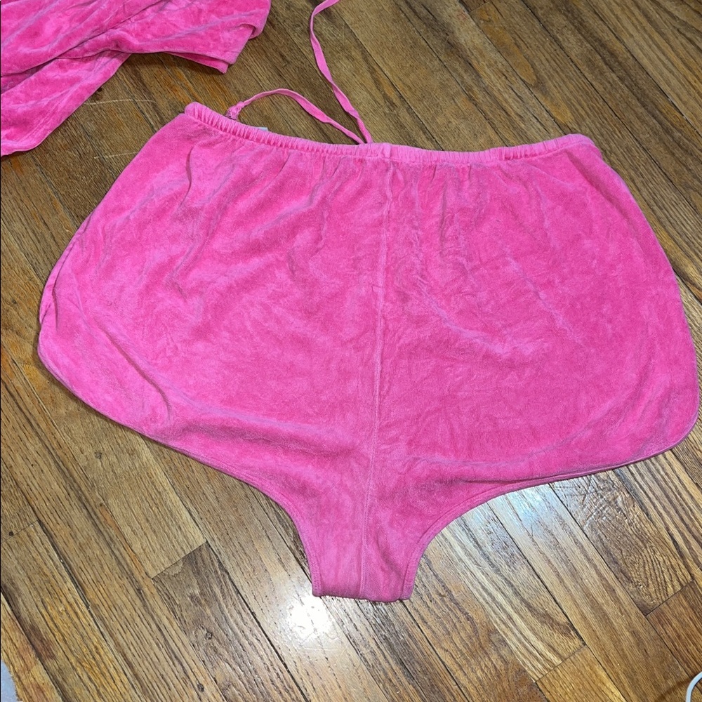 Used juicy couture black label hot Pink Set - Hoodie, Joggers & Shorts - Picture 5 of 16